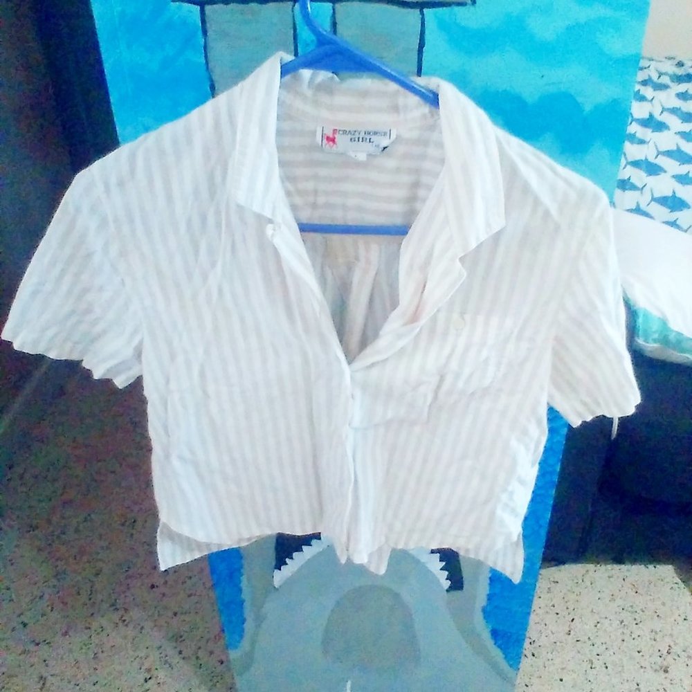 Crazy Horse Girl dress shirt